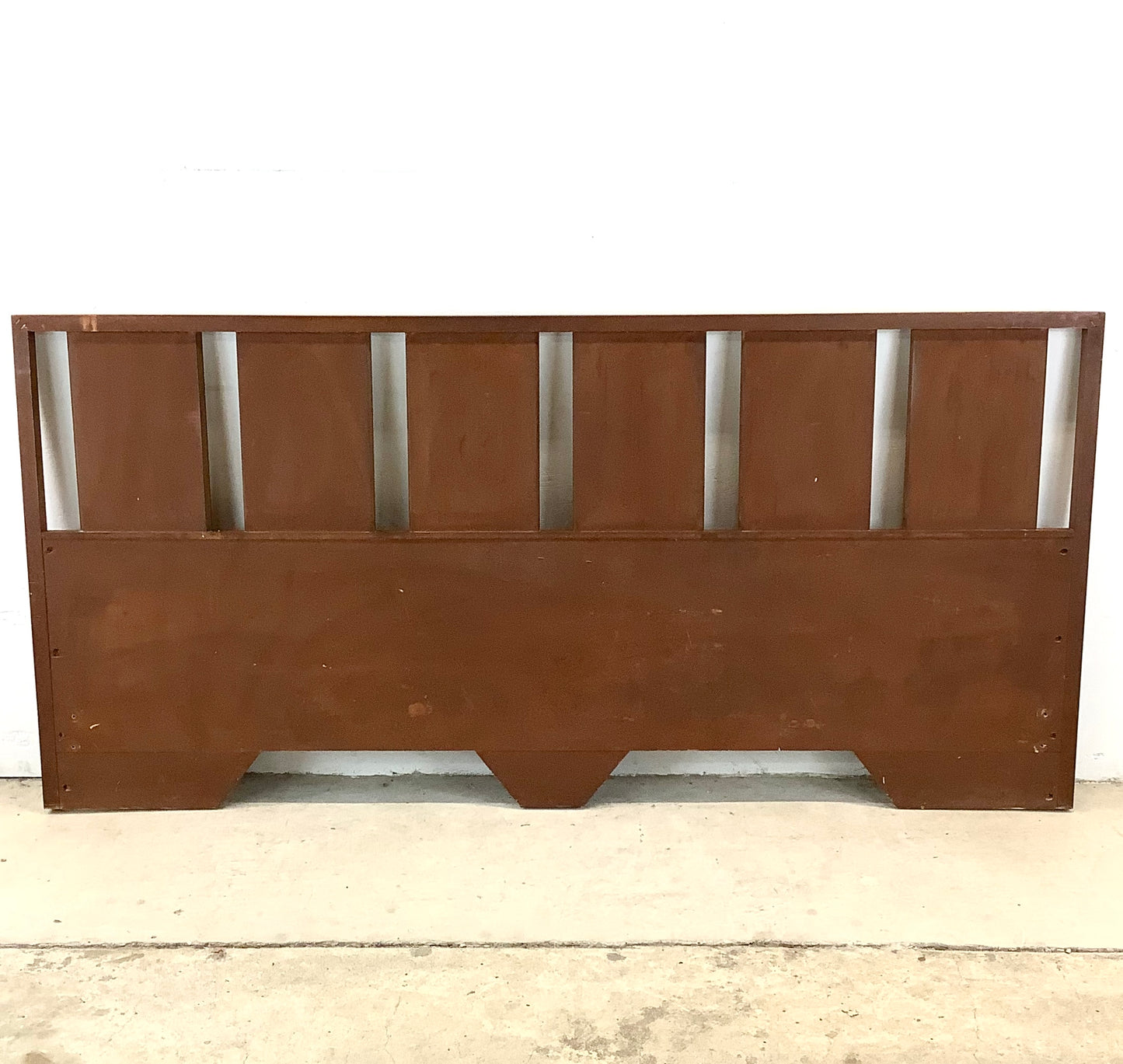 Mid-Century Walnut Headboard by Albert Parvin for James Cameron - King