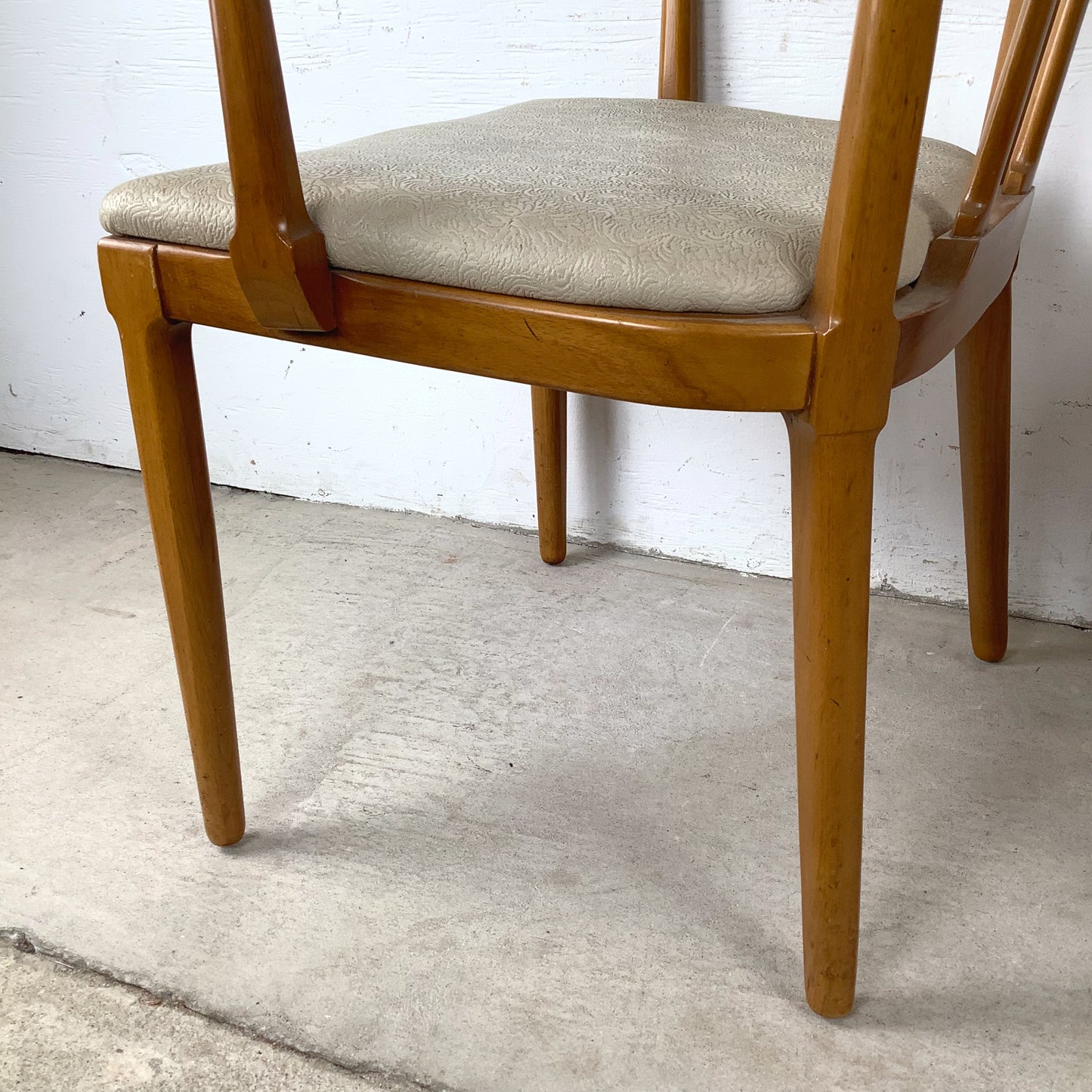 Tomlinson Mid-Century Modern Dining Chairs — Set of Six