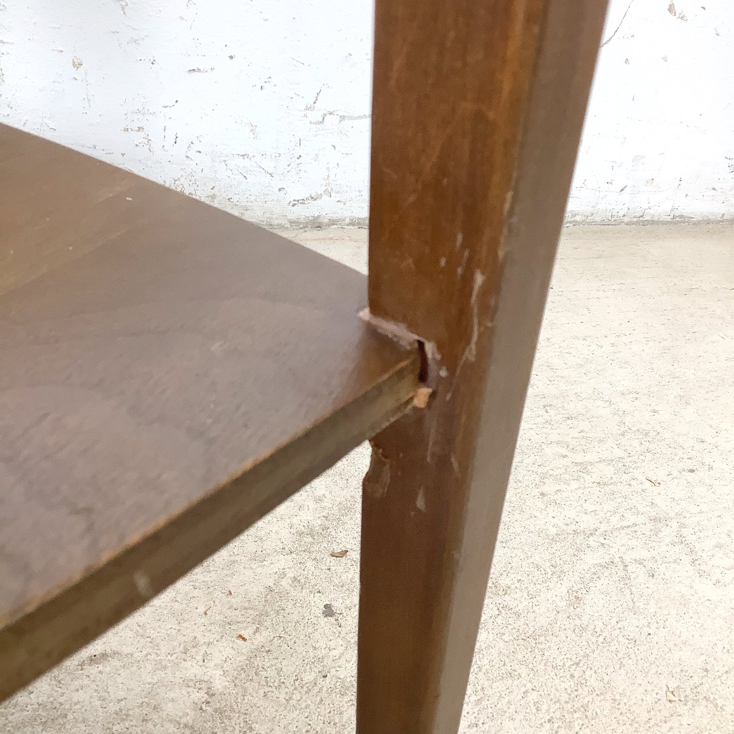 Pair of Two-Tier Triangular End Tables | Mid-Century Modern