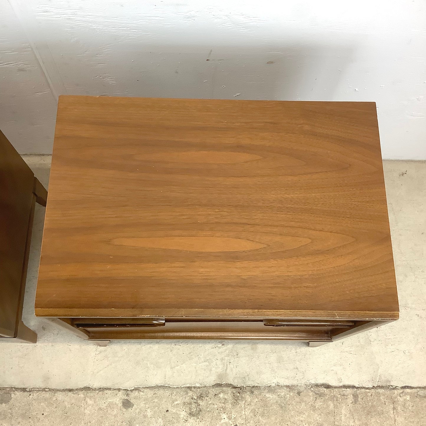 Mid-Century Walnut Nightstands by Unagusta