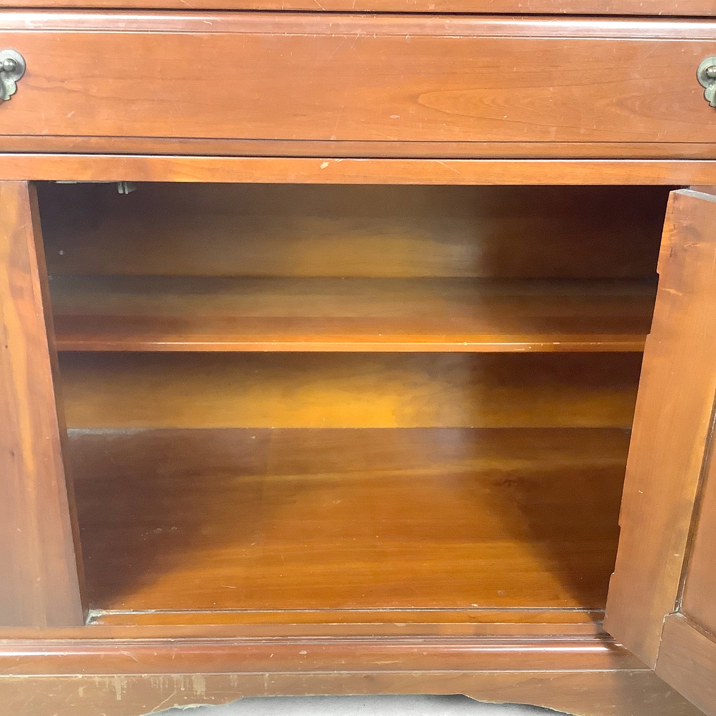 Vintage Solid Cherry End Server | Monitor Furniture Co.