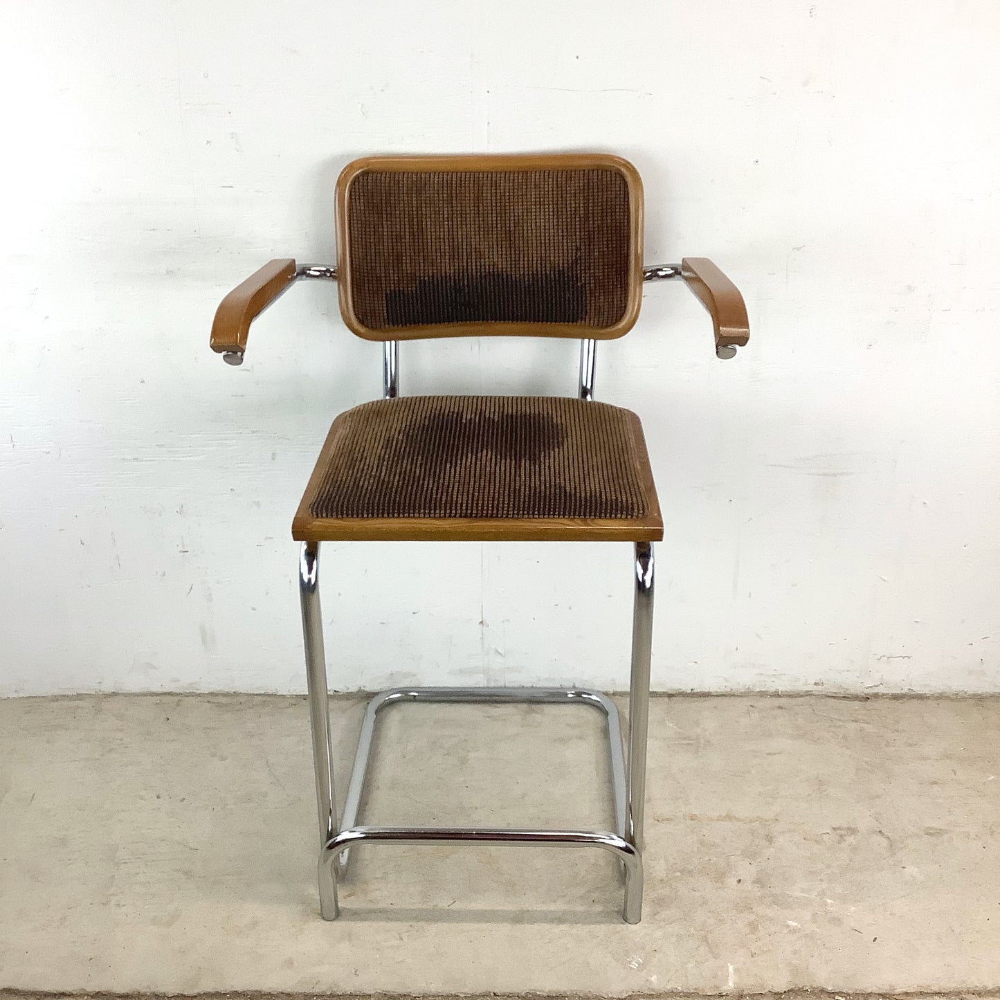 Vintage Modern Cesca Style Counter Stool