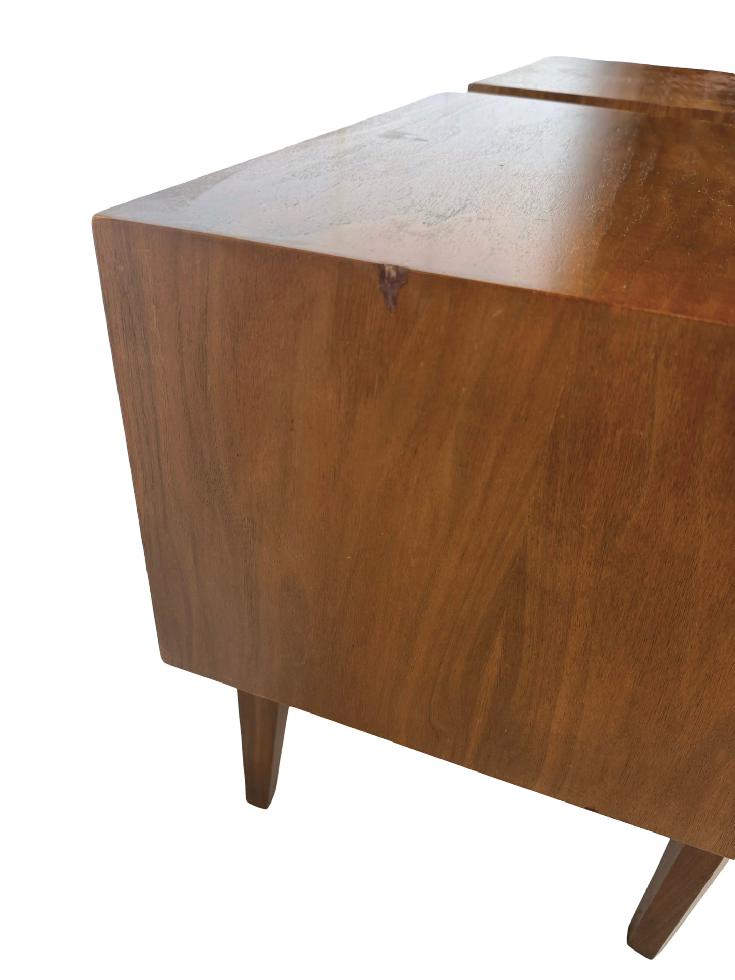 American of Martinsville Mid-Century Two-Drawer Nightstands – Pair