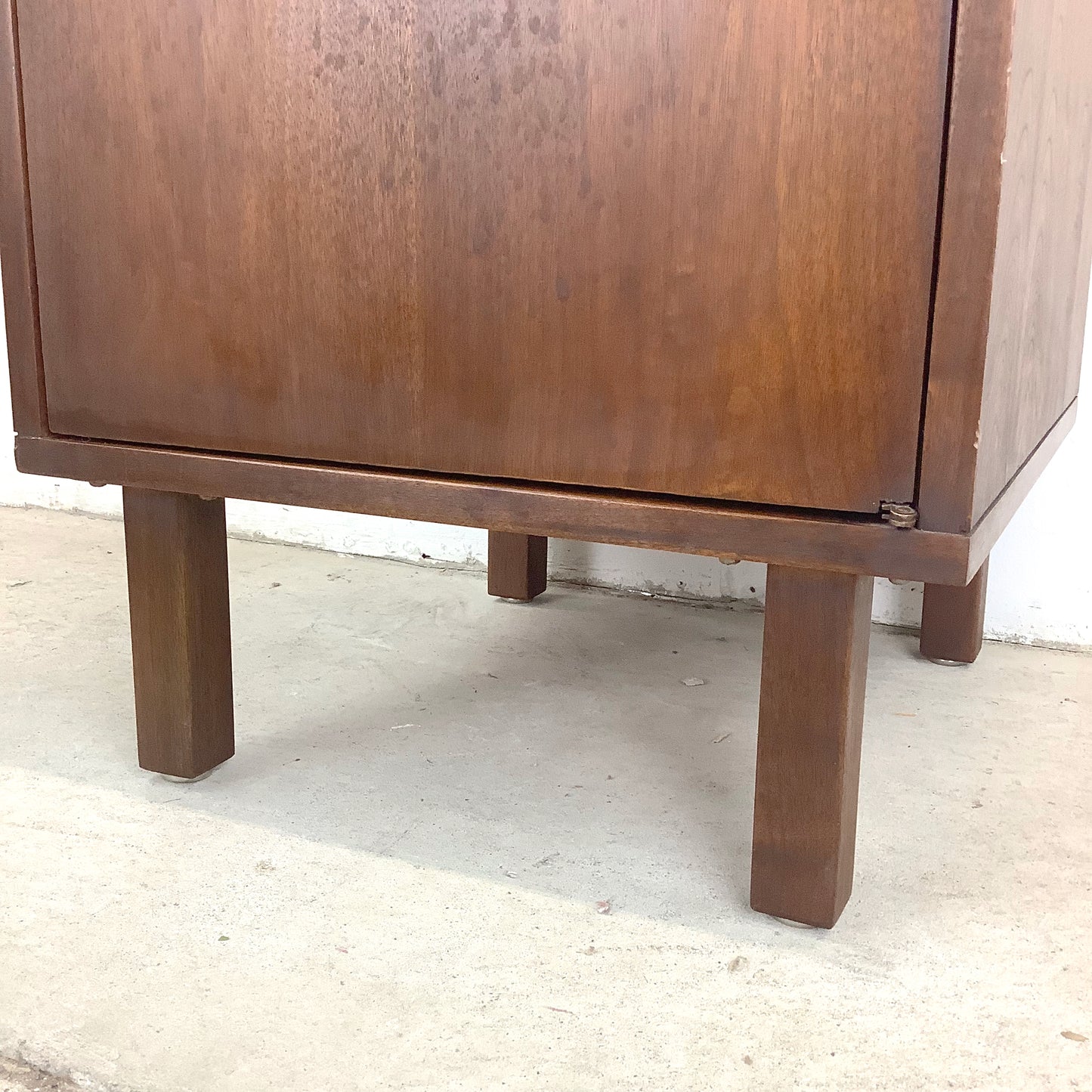 Mid-Century Teak Record Cabinet or Bedside Table