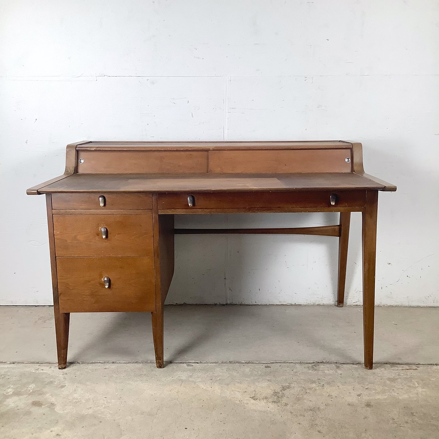 Mid-Century Modern Desk from Drexel’s Profile Line by John Van Koert