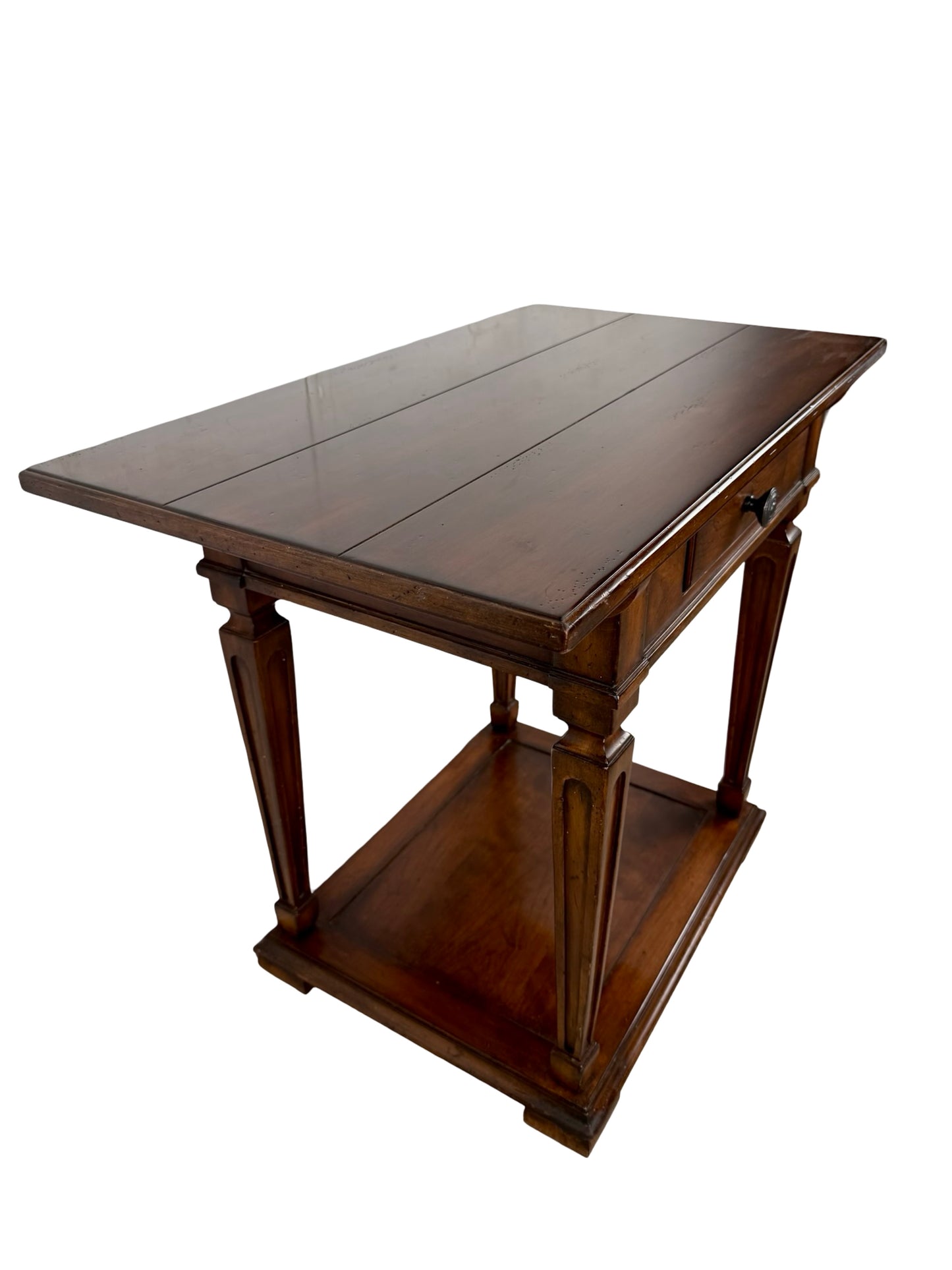 Milling Road by Baker Furniture Vintage Side Table with Drawer