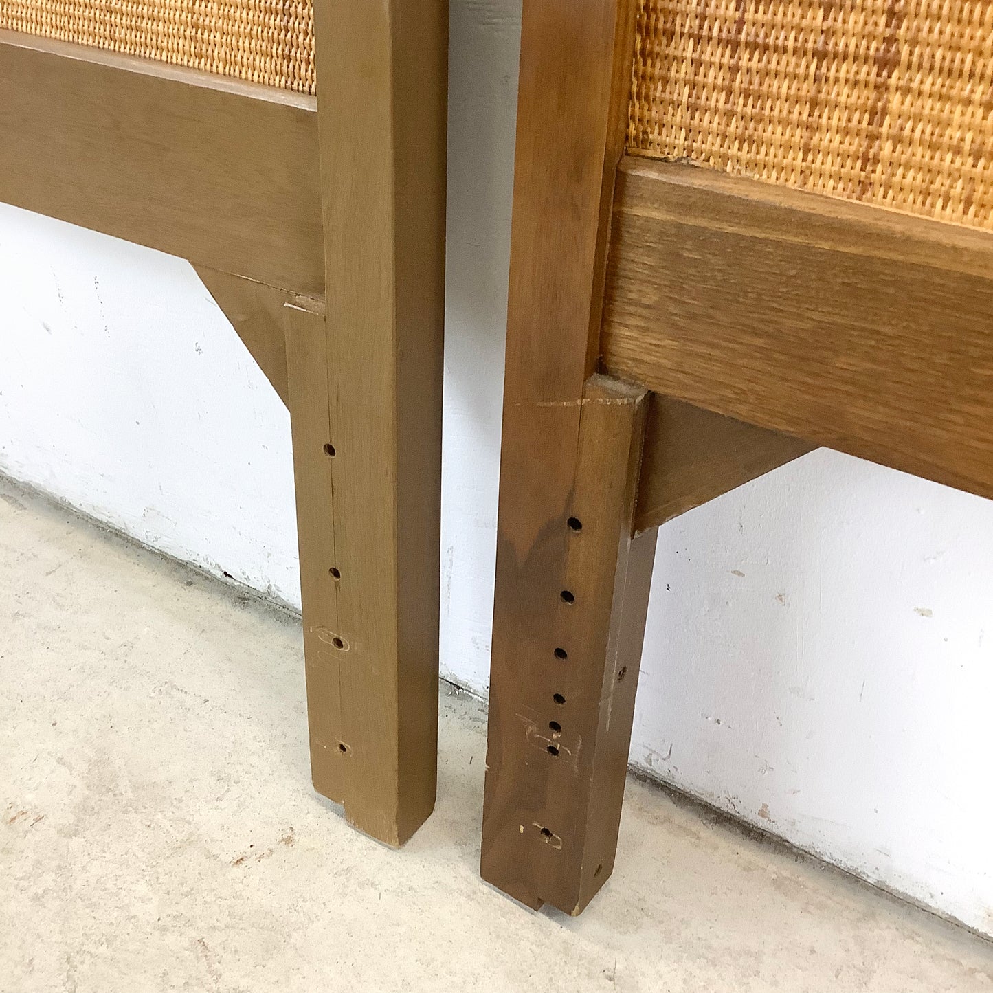 Vintage Danish Modern Headboard- Twin