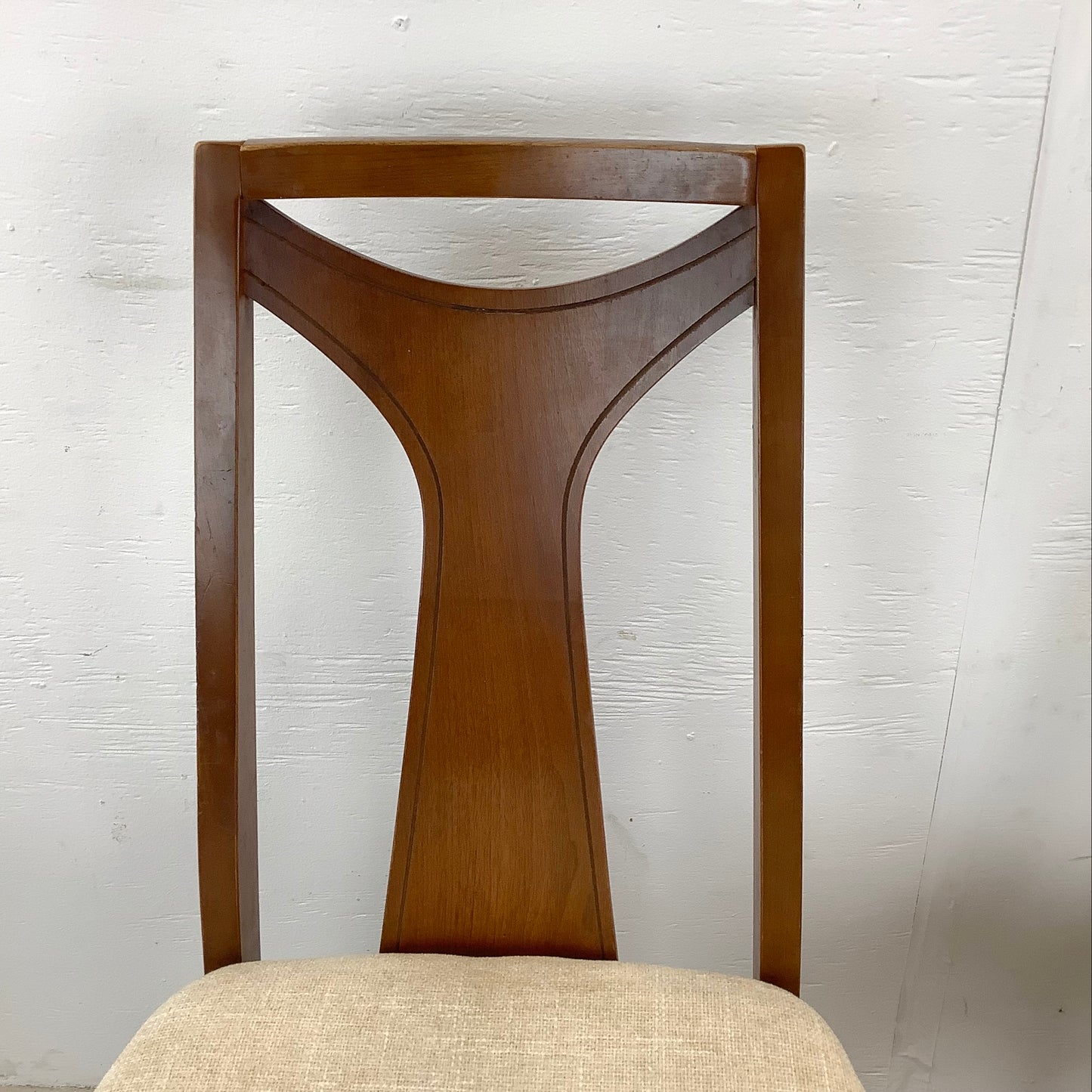 Mid-Century Walnut Dining Chairs- Six