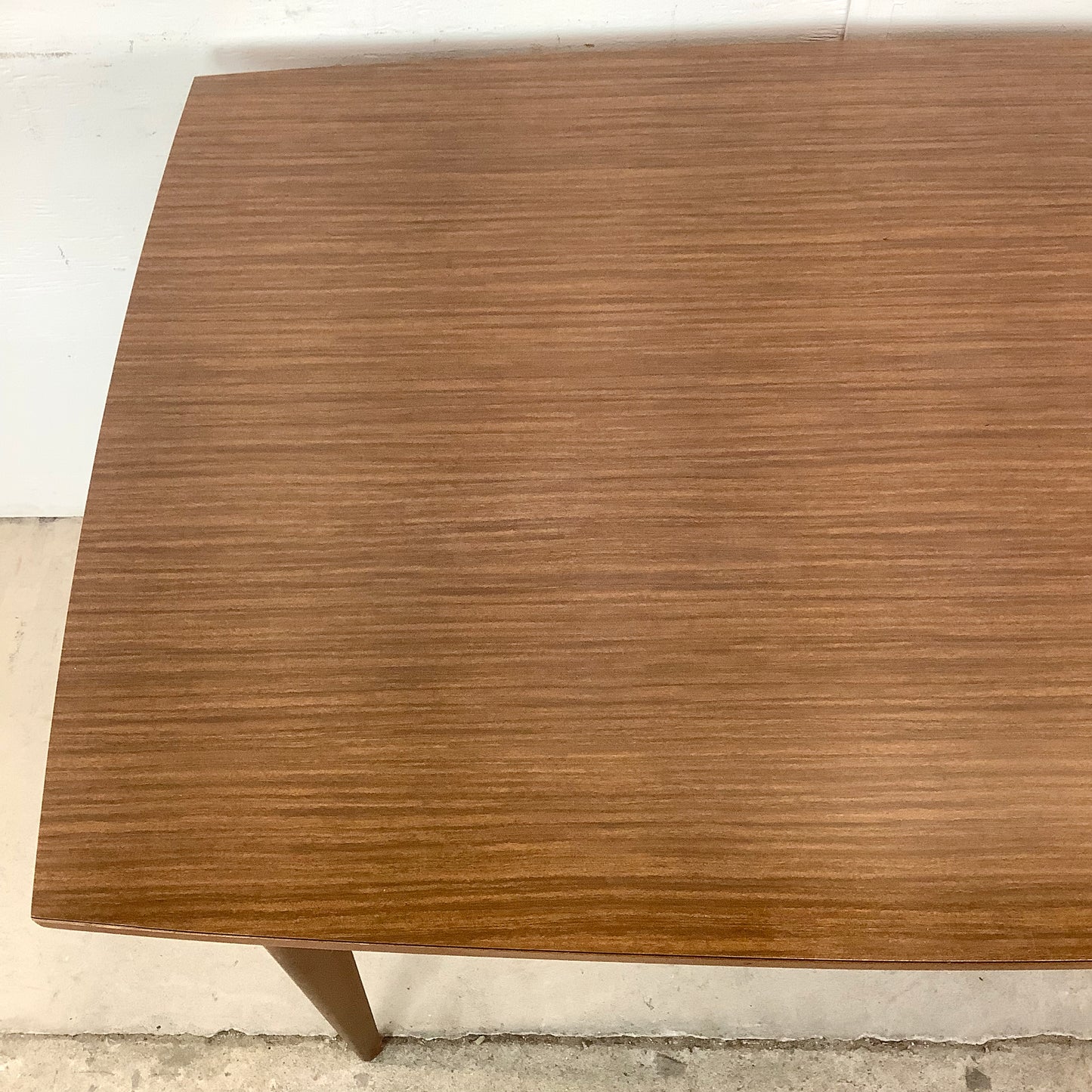 Petite Mid-Century Dining Table With leaves