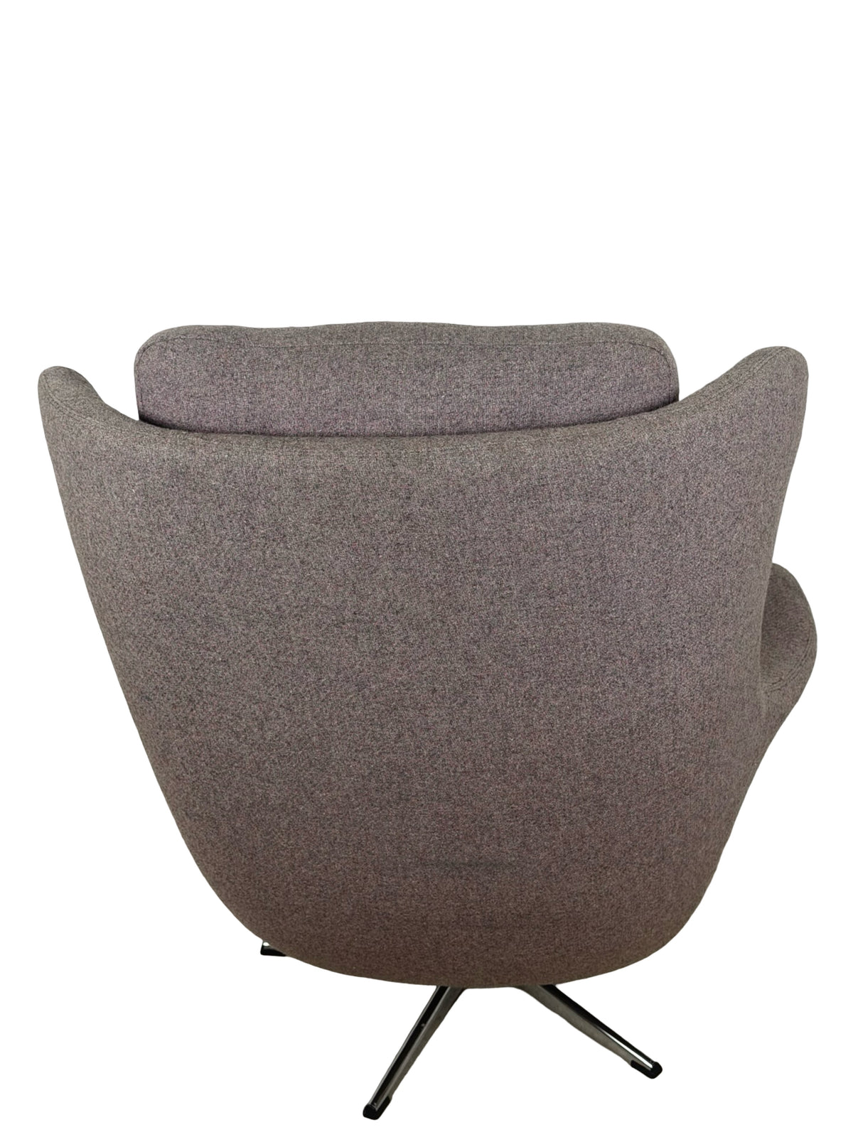 Modern Mid-Century Style Wingback Swivel Lounge Chair