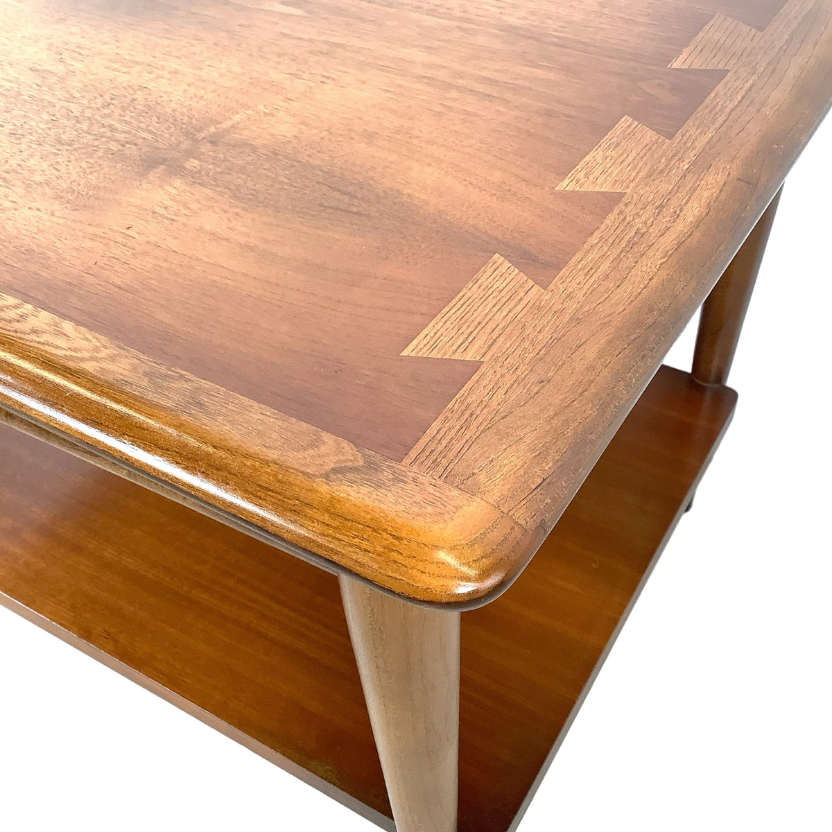 Vintage Lane Acclaim Two-Tier End Table by Andre Bus
