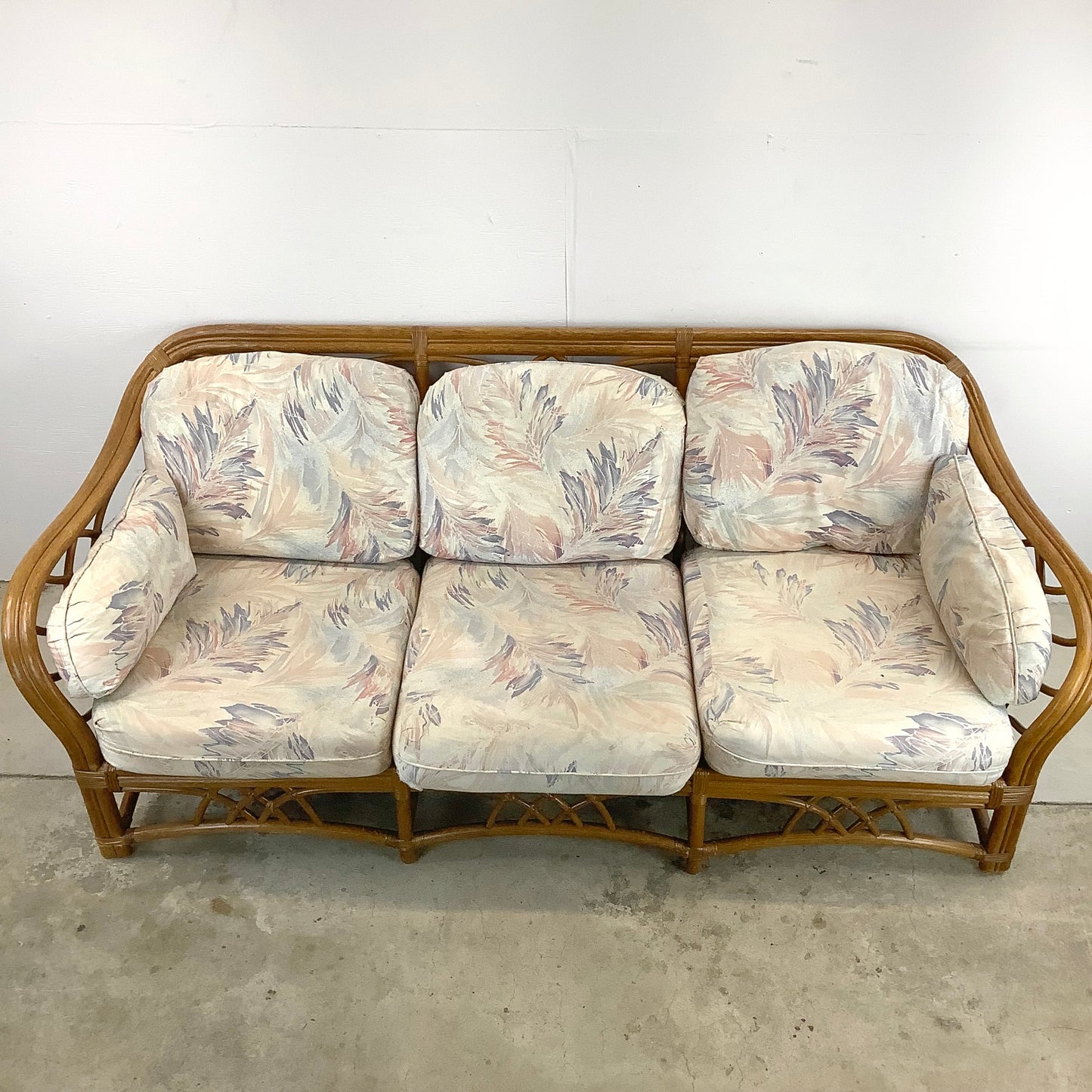 Vintage Coastal Three Seat Sofa by Lane Furniture