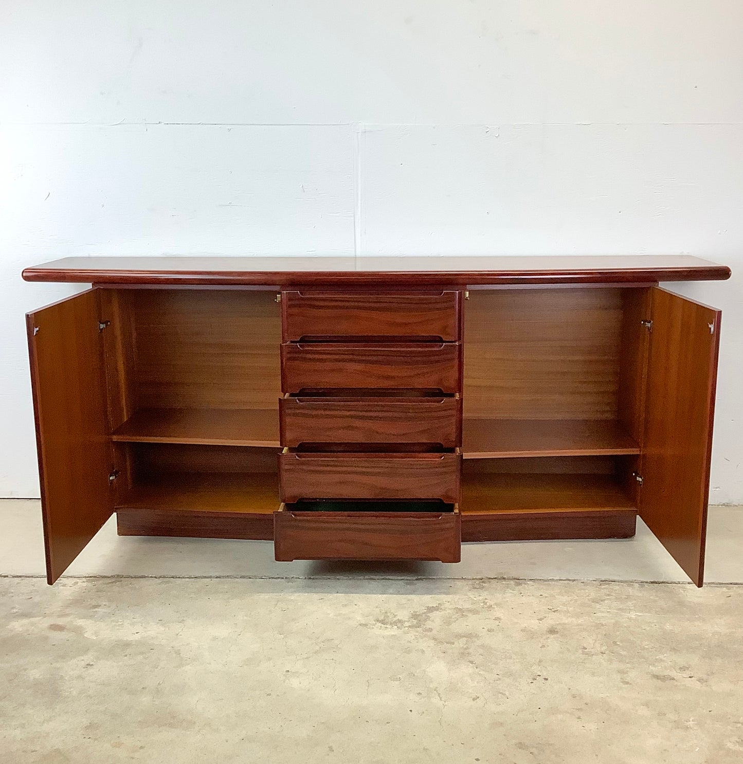 Scandinavian Modern Rosewood Sideboard by Skovby