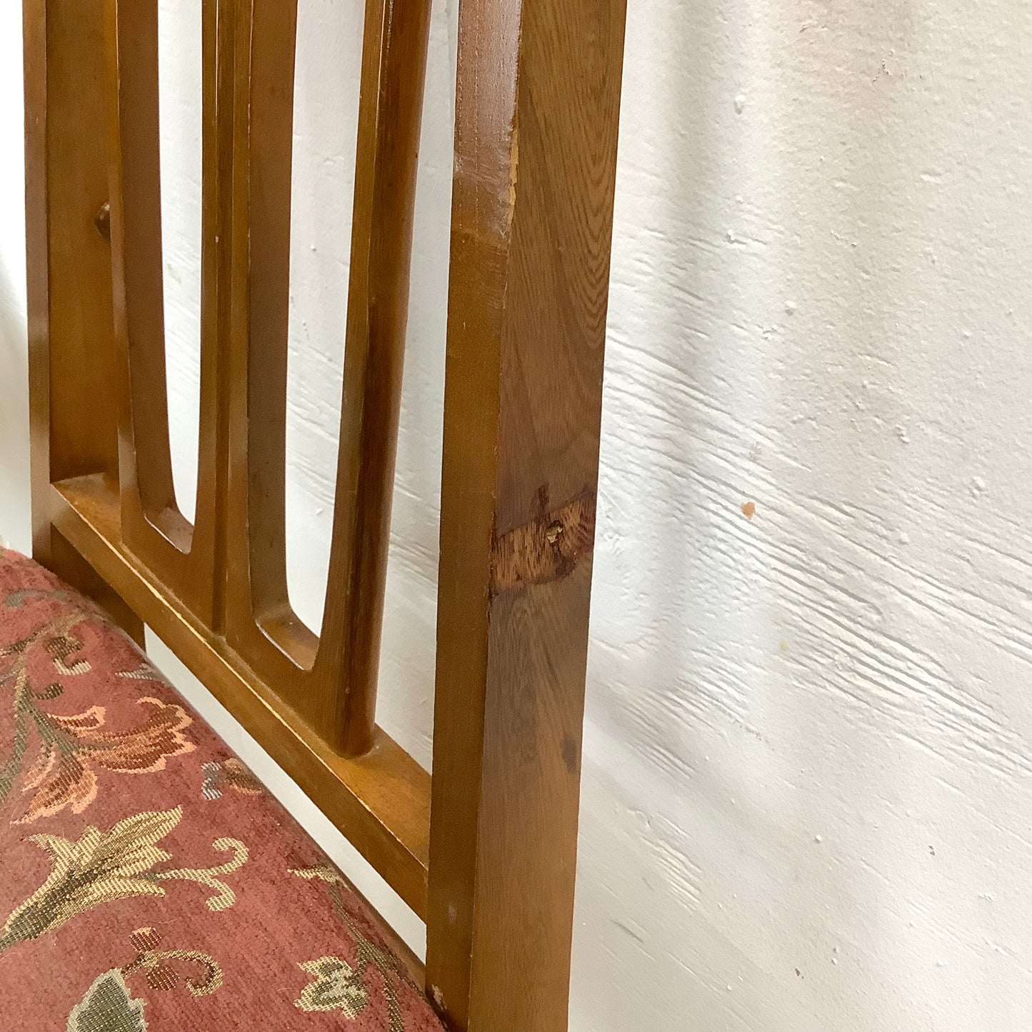 Young Manufacturing attributed Walnut Dining Chairs — A Set of Six