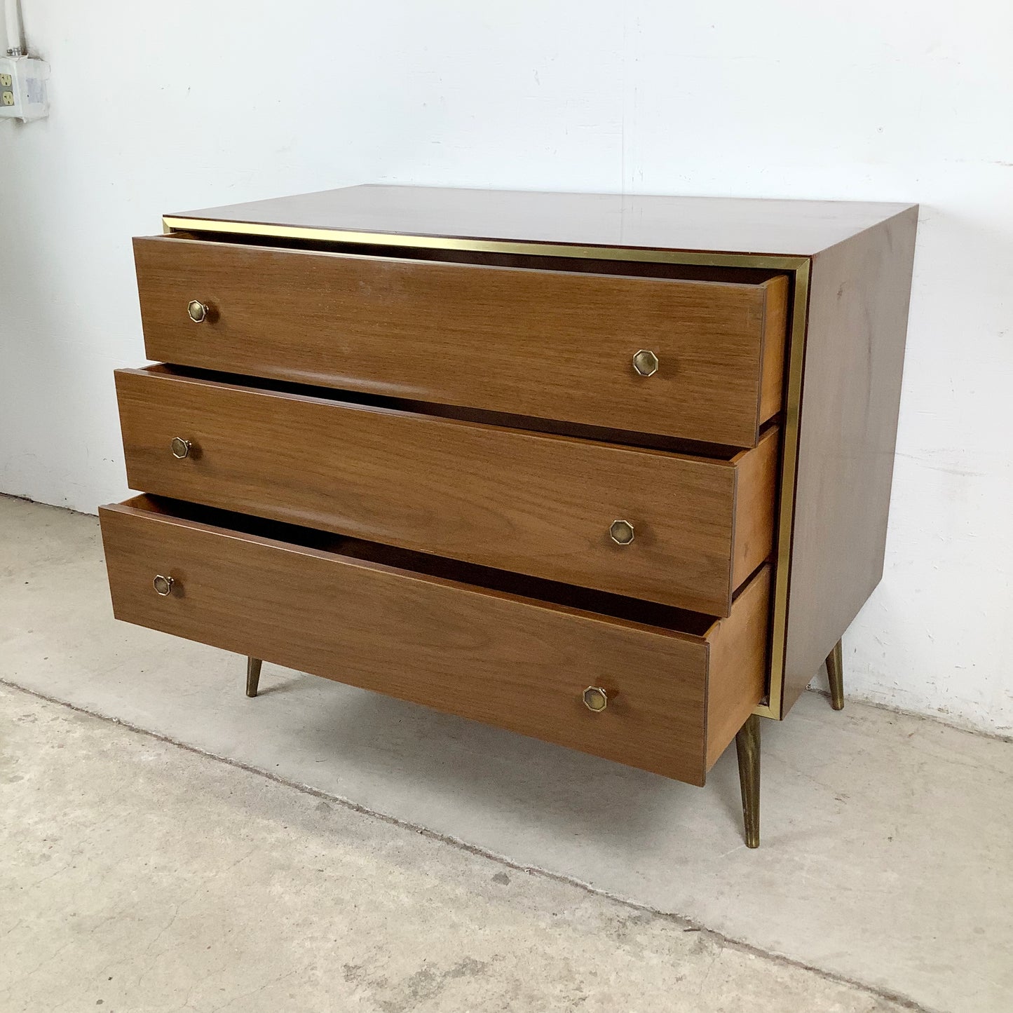 Mid-Century Three Drawer Dresser
