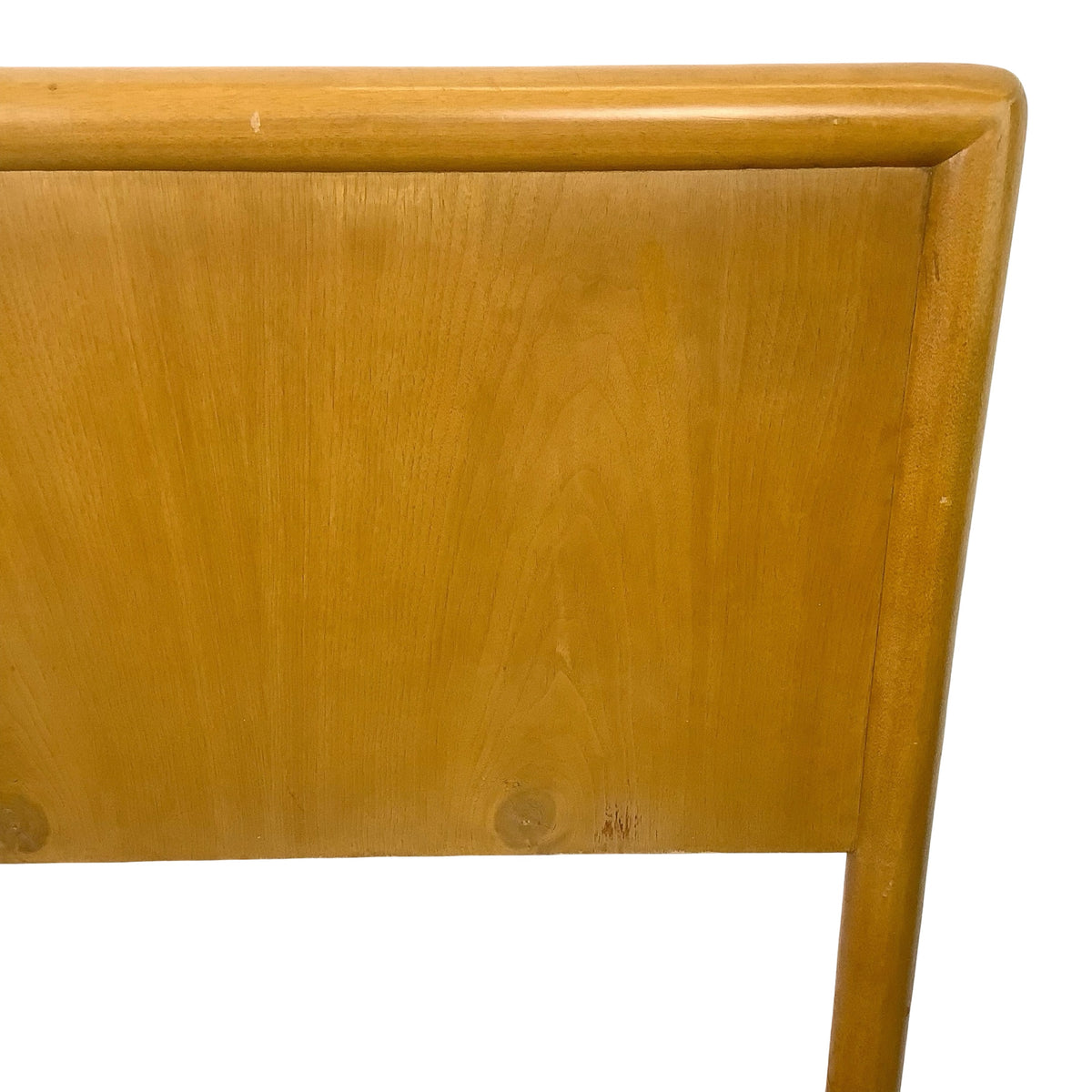 Mid-Century Modern Wood Headboard – Full/Double,  Waterfall Edge, 55"