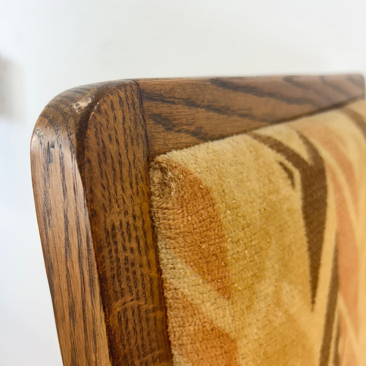 Vintage Modern High Back Dining Chairs- Set of Six