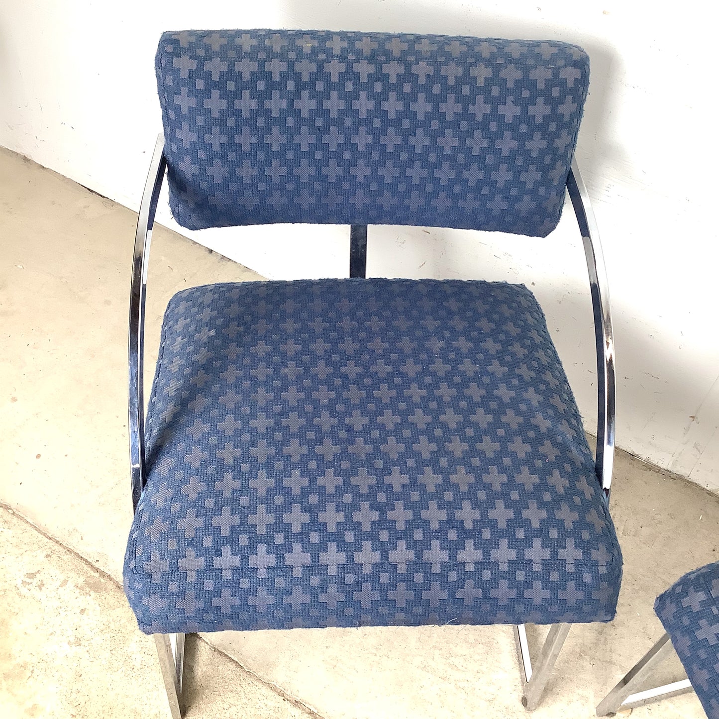 Brno Flat Bar Chrome Cantilever Armchairs | Pair | 1970s–80s