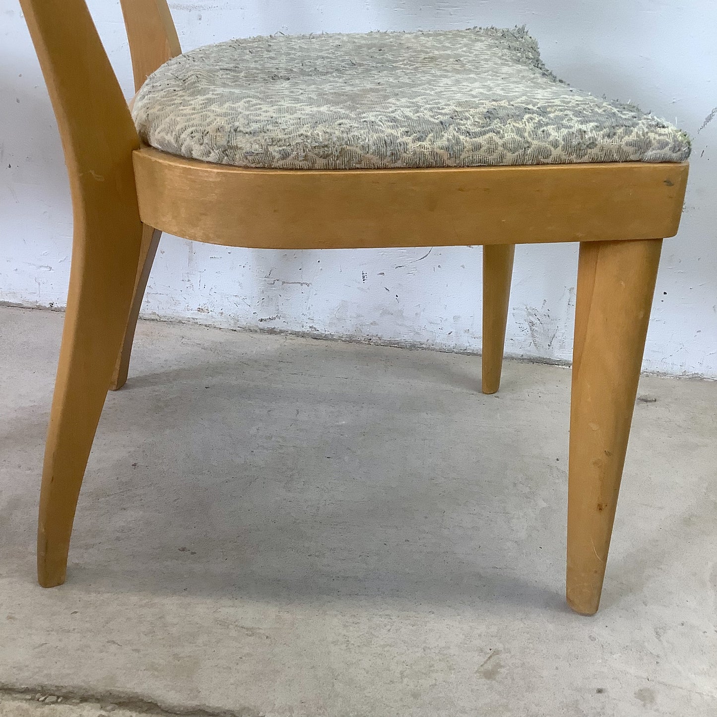 Heywood-Wakefield M 154 "Dog Bone" Dining Chairs — A Set of Six