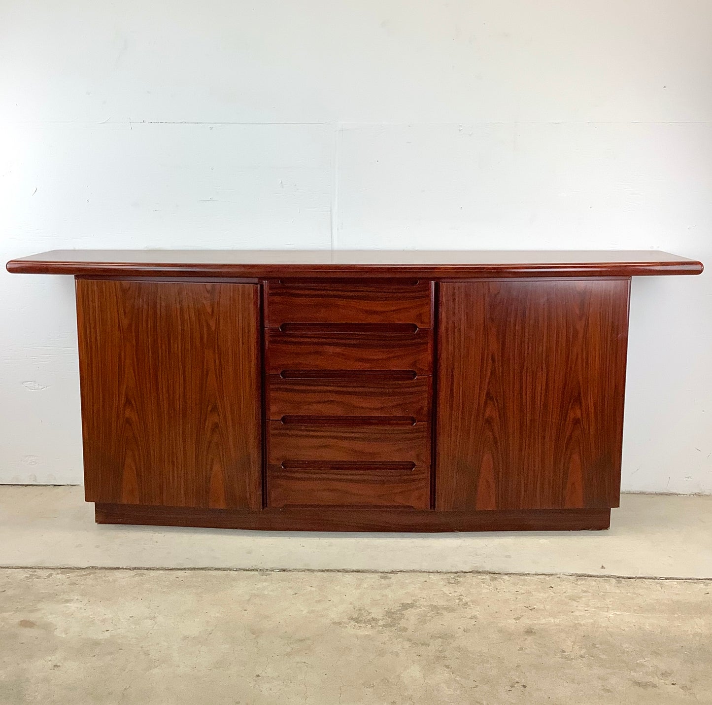 Scandinavian Modern Rosewood Sideboard by Skovby