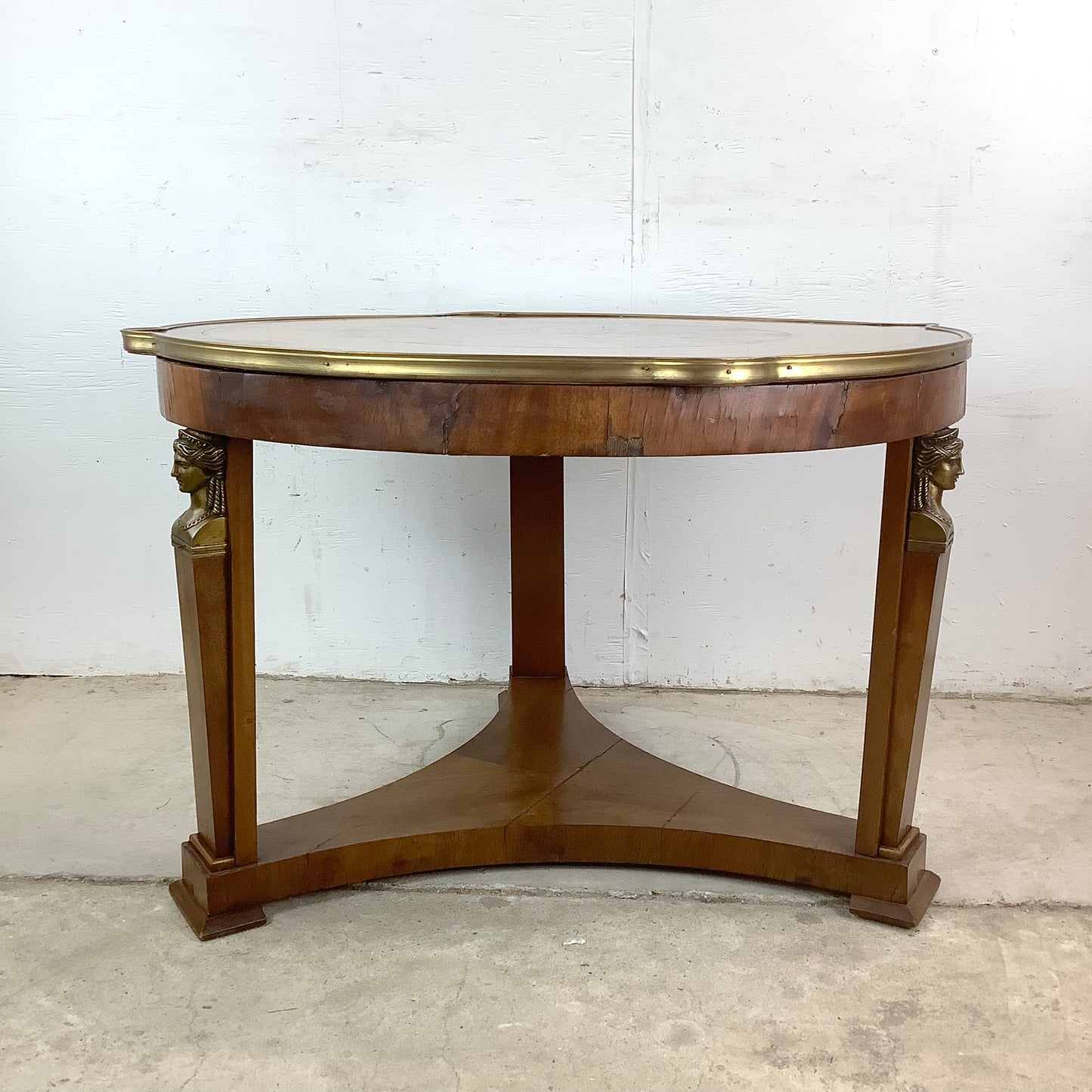 Vintage Empire Style Gueridon Table