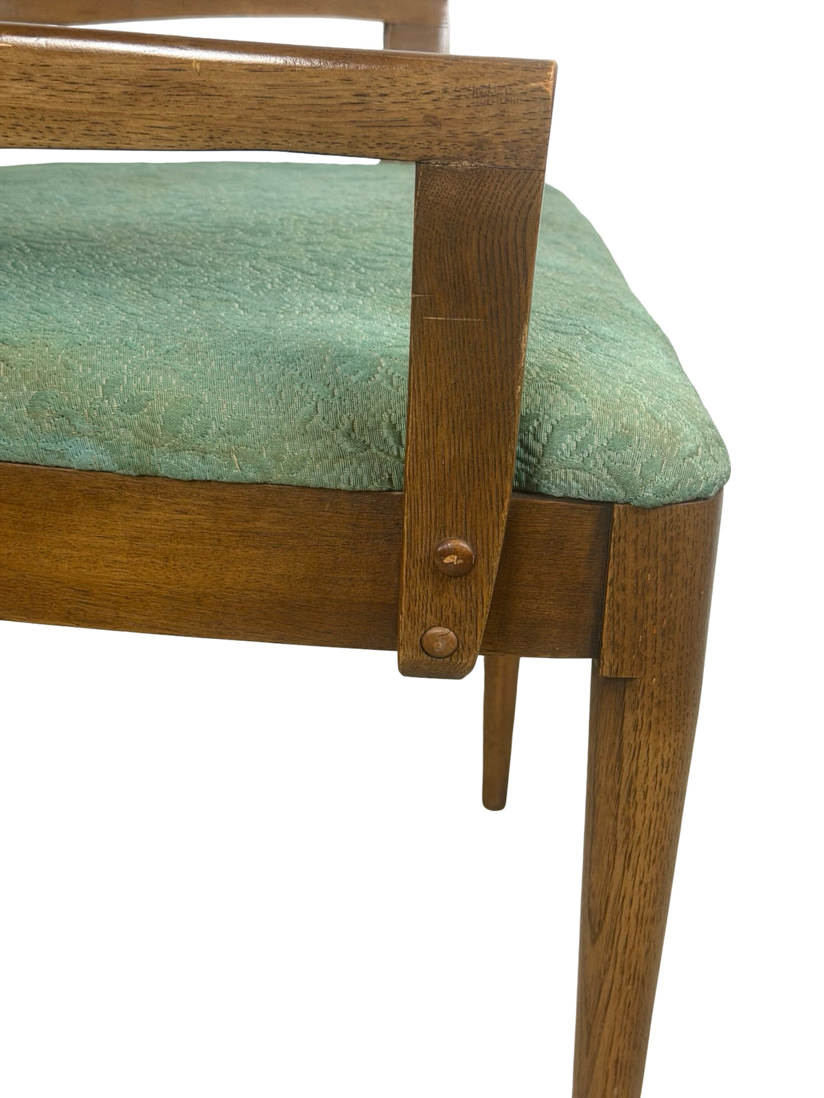Vintage Broyhill / Lenoir Chair Company Sculptural High-Back Armchairs – Pair