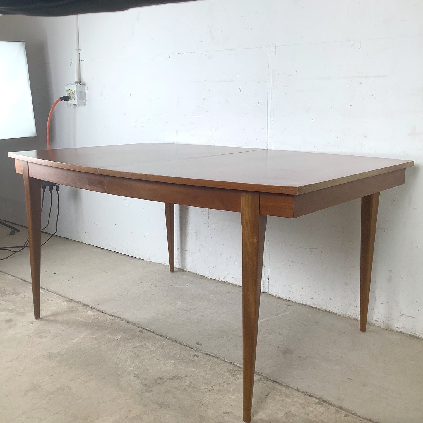Vintage Young Manufacturing Co. Walnut Dining Table