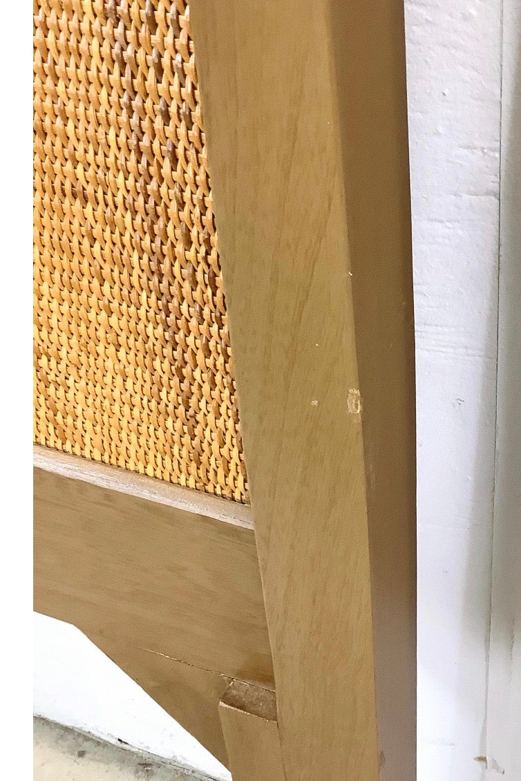 Vintage Danish Modern Headboard- Twin