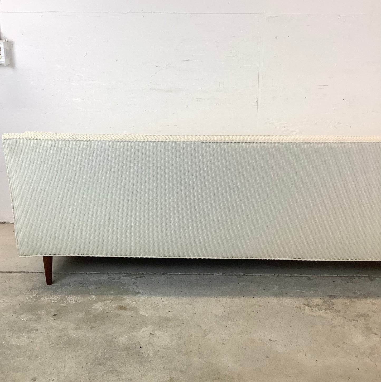 Striking Tufted Mid-Century Modern Sofa
