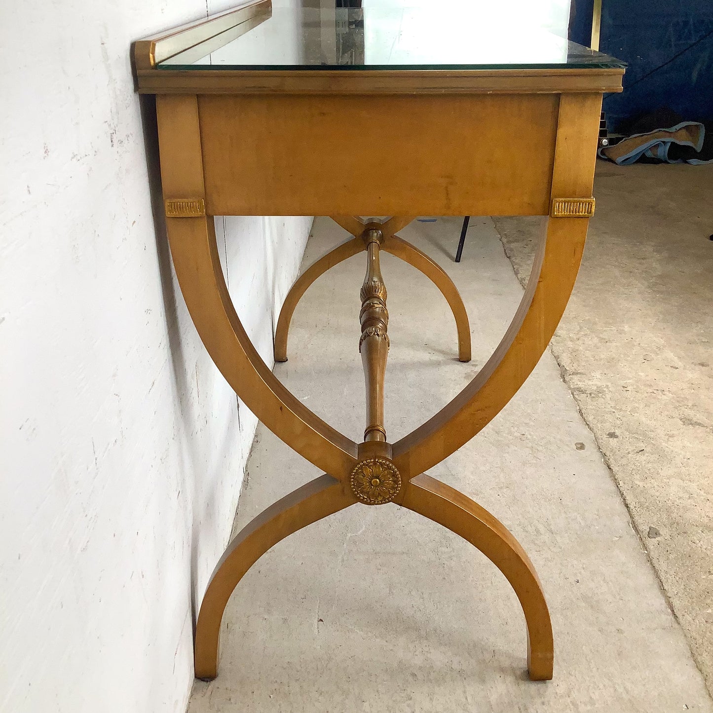 Vintage Regency Style Console Table or Writing Desk