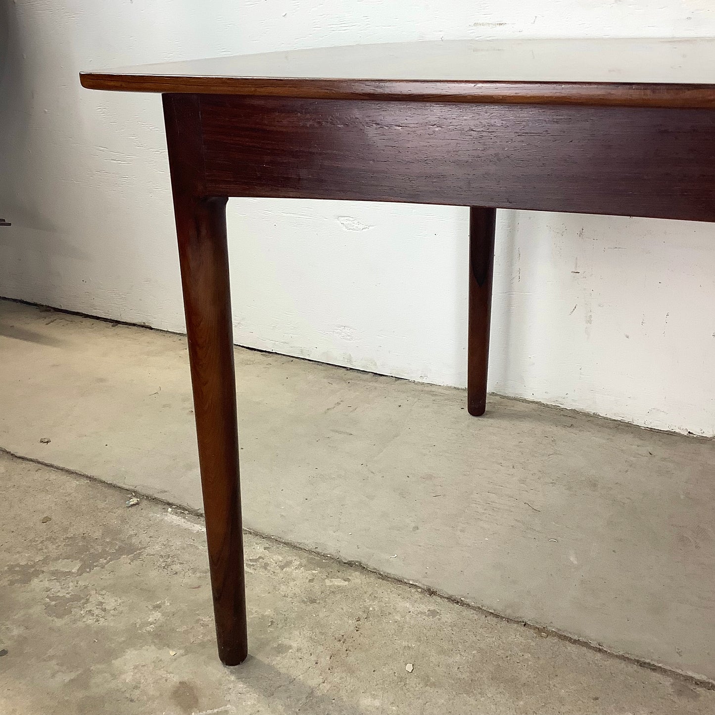 Scandinavian Modern Rosewood Dining Table