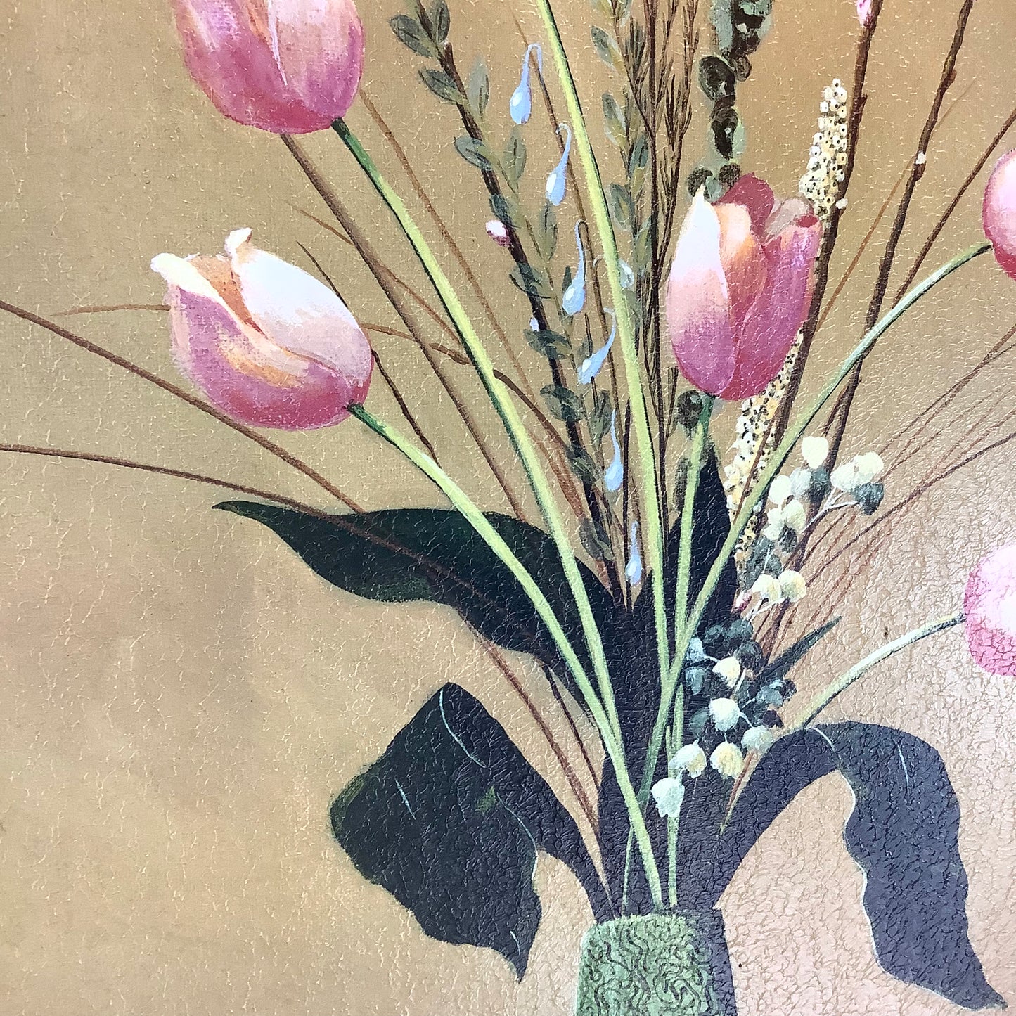 Pair Framed Floral Wall Art