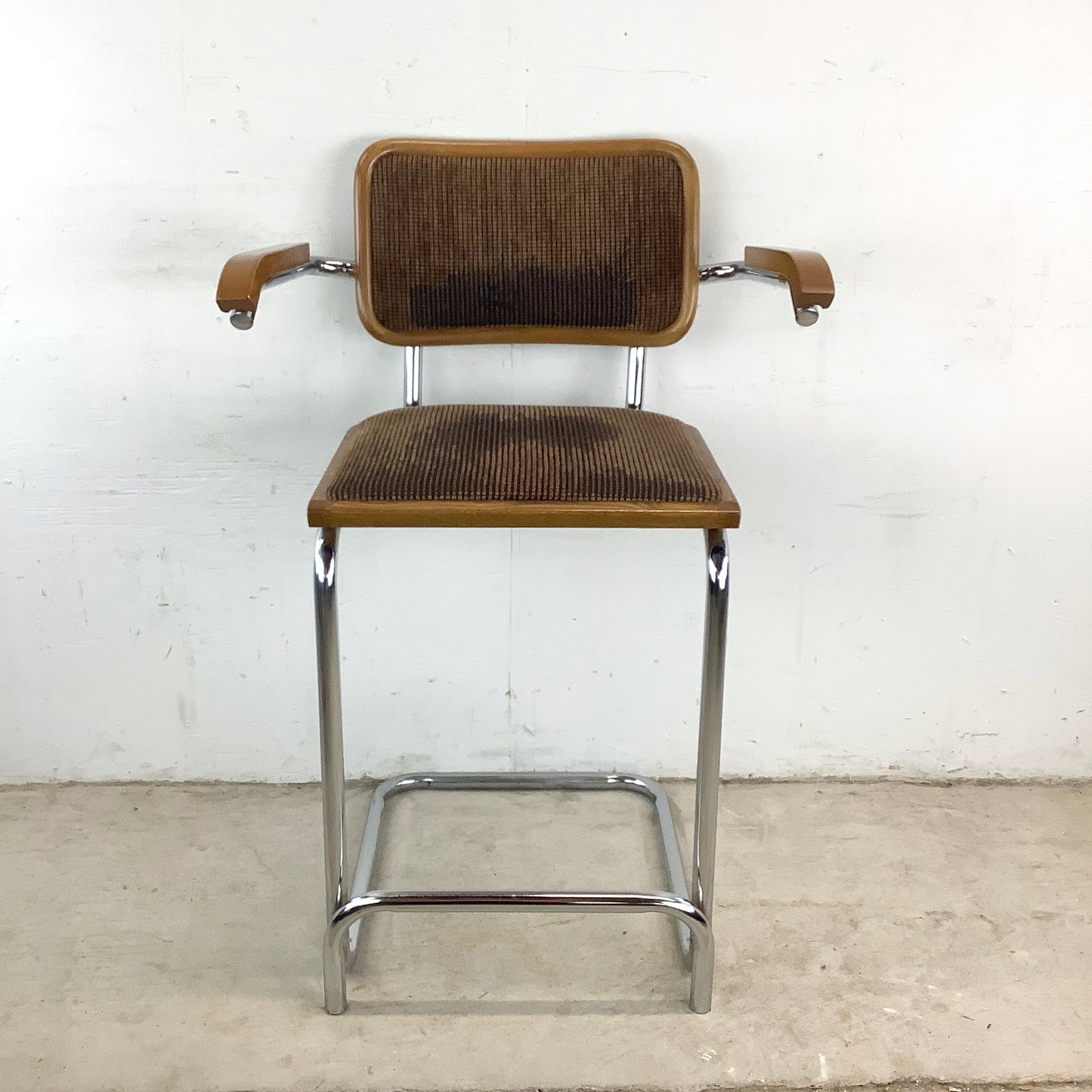 Vintage Modern Cesca Style Counter Stool