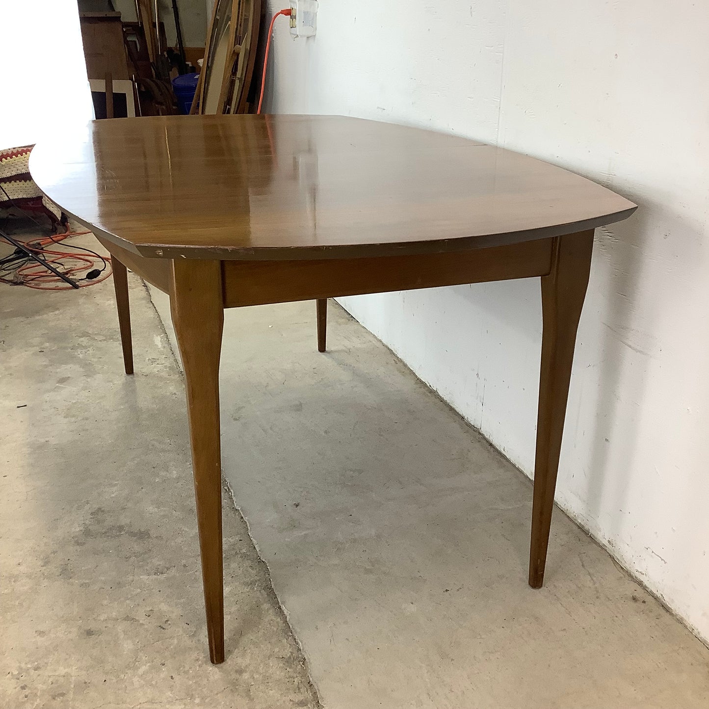 Mid-Century Walnut Dining Table