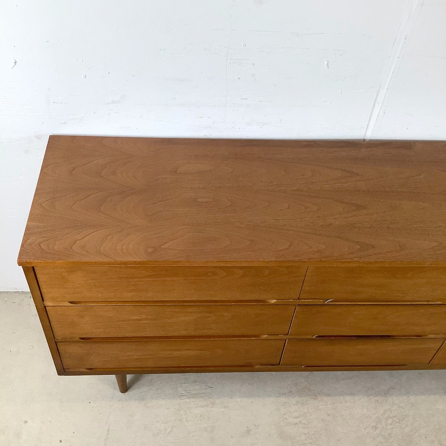 Mid-Century Nine Drawer Dresser
