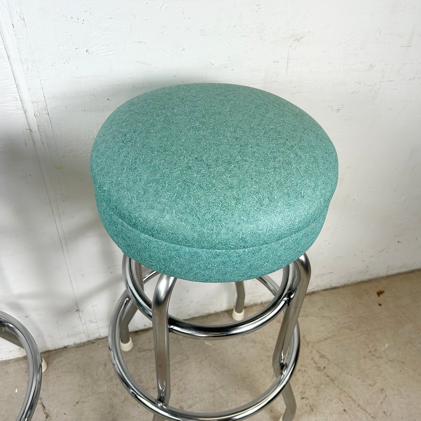 Vintage Swivel Barstools- Set of Six