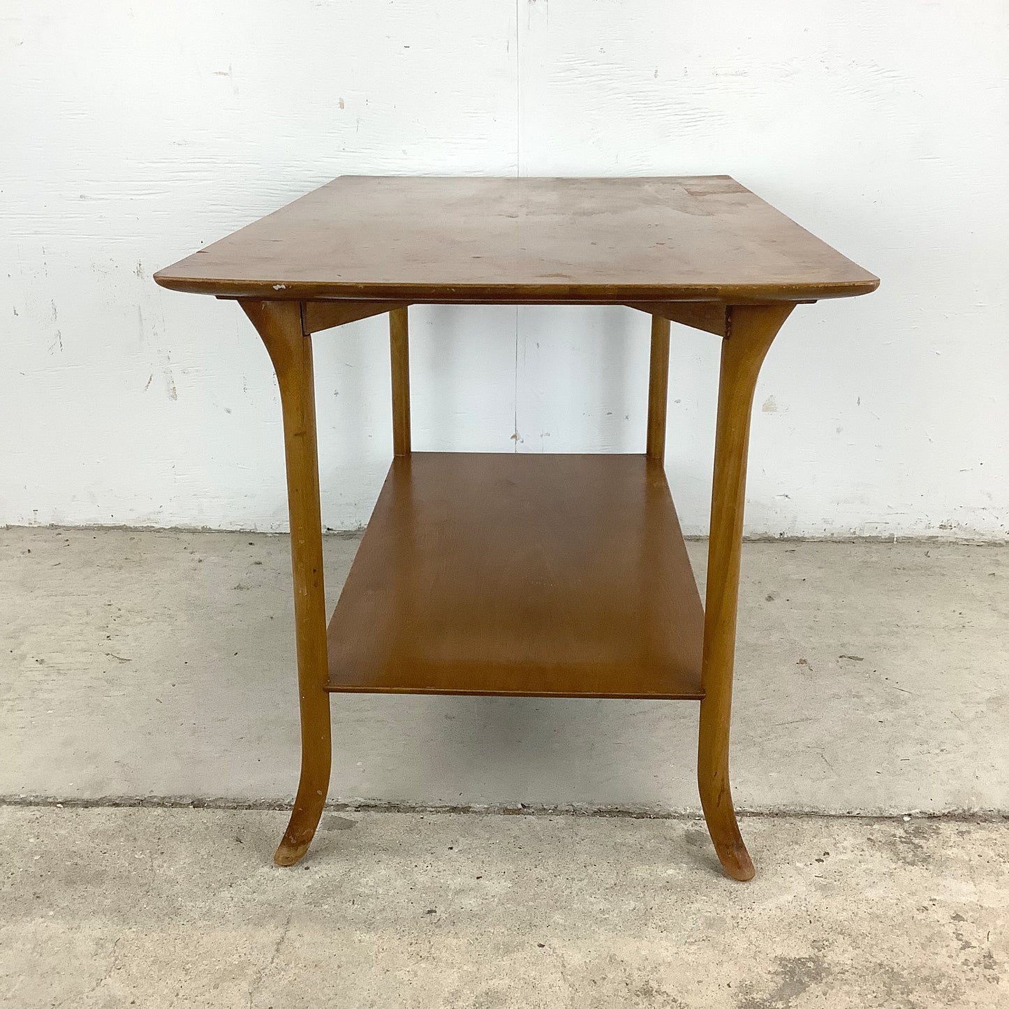 Distinctive Mid-Century Side Table attr. T.H. Robsjohn-Gibbings