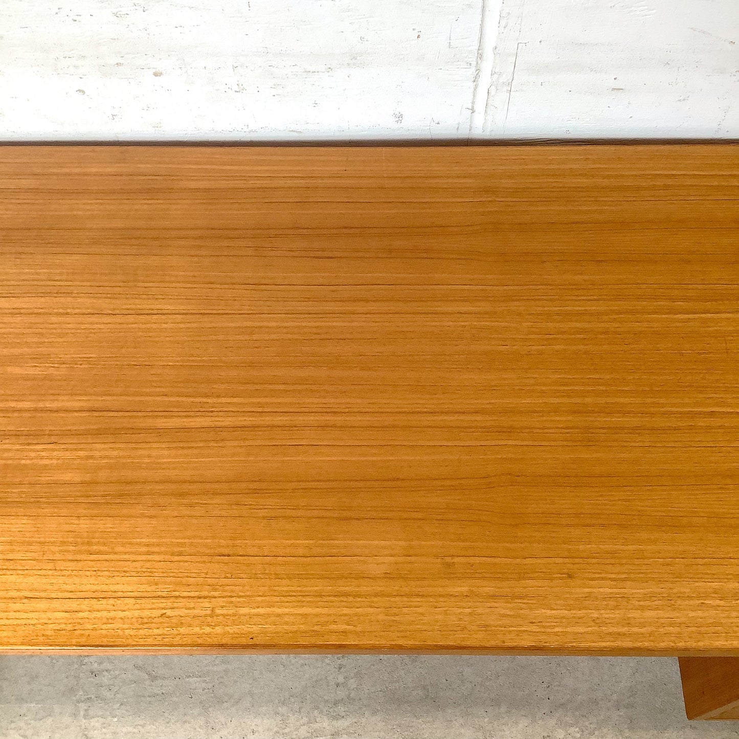 Mid-Century Danish Modern Teak Single Pedestal Writing Desk