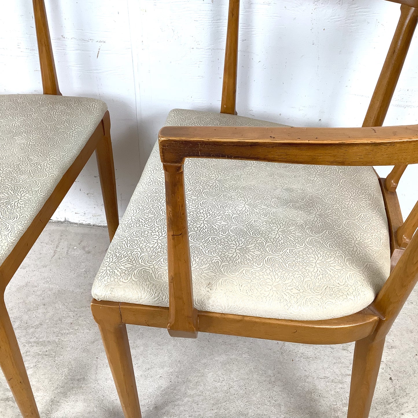 Tomlinson Mid-Century Modern Dining Chairs — Set of Six