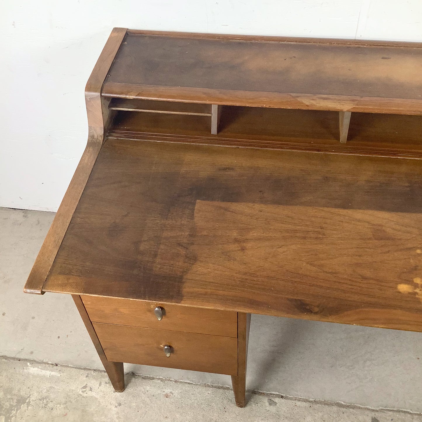 Mid-Century Modern Desk from Drexel’s Profile Line by John Van Koert