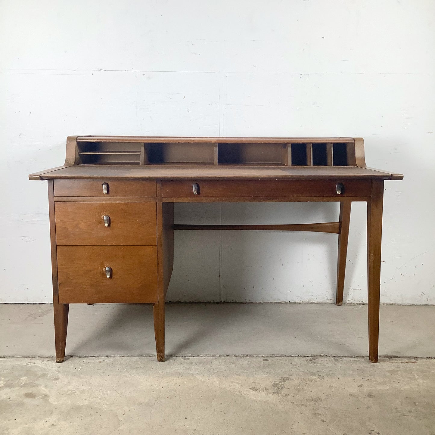 Mid-Century Modern Desk from Drexel’s Profile Line by John Van Koert