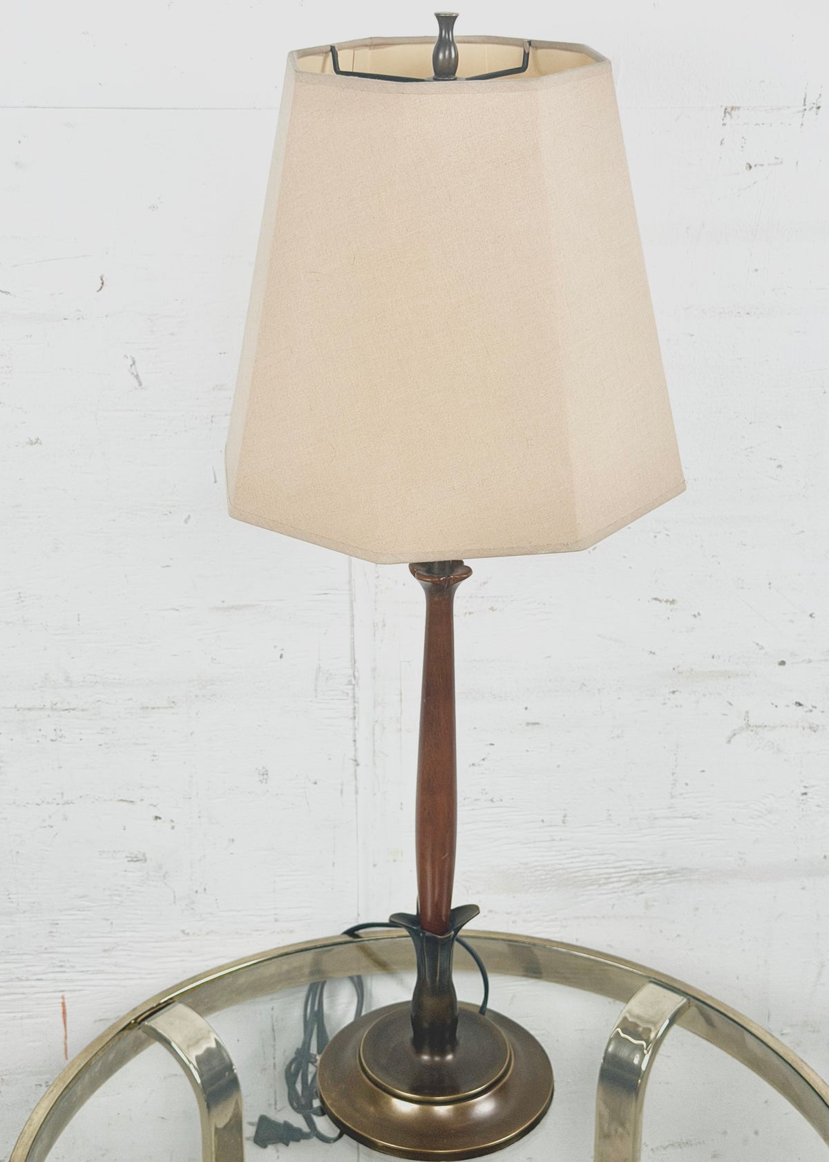 1960s Mid-Century Modern Sculptural Table Lamp