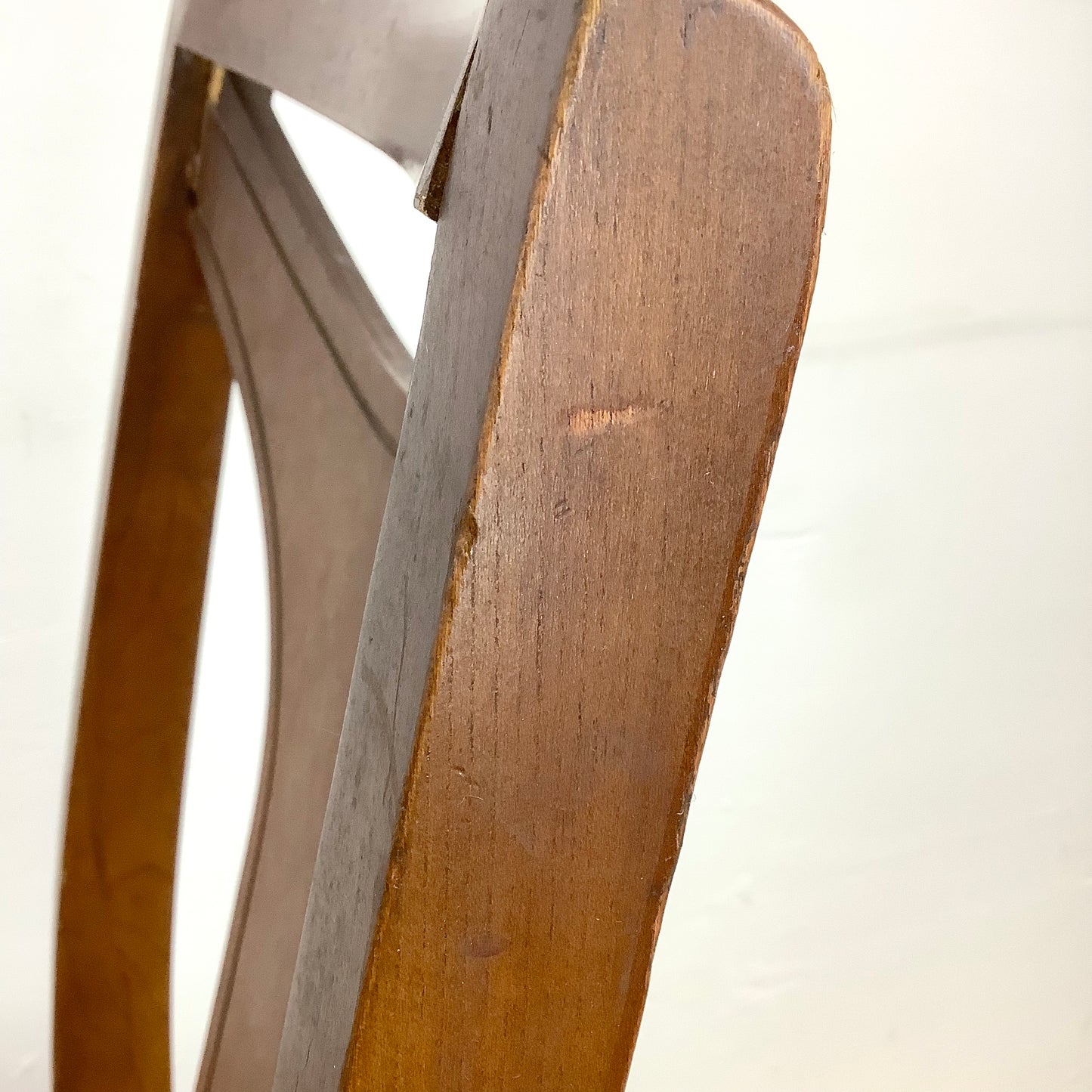 Mid-Century Walnut Dining Room Chairs- A Pair