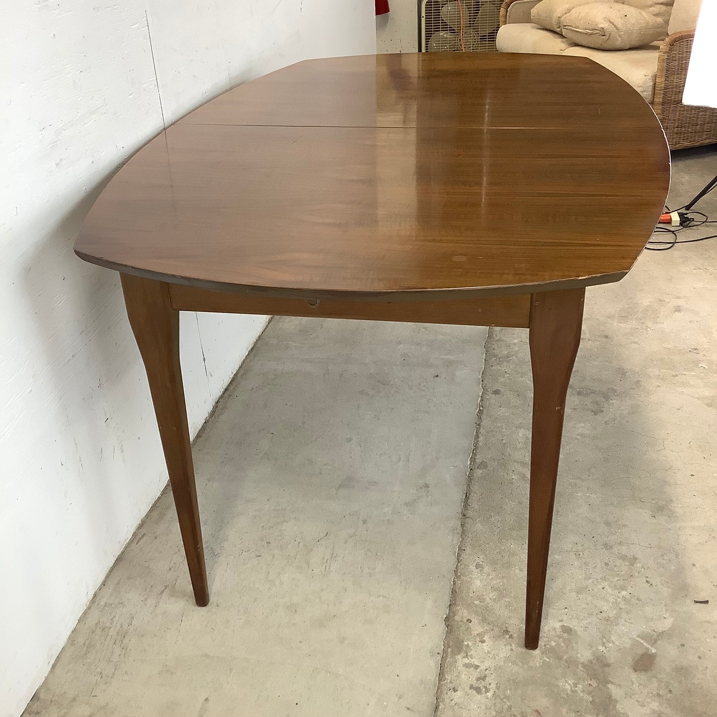 Mid-Century Walnut Dining Table