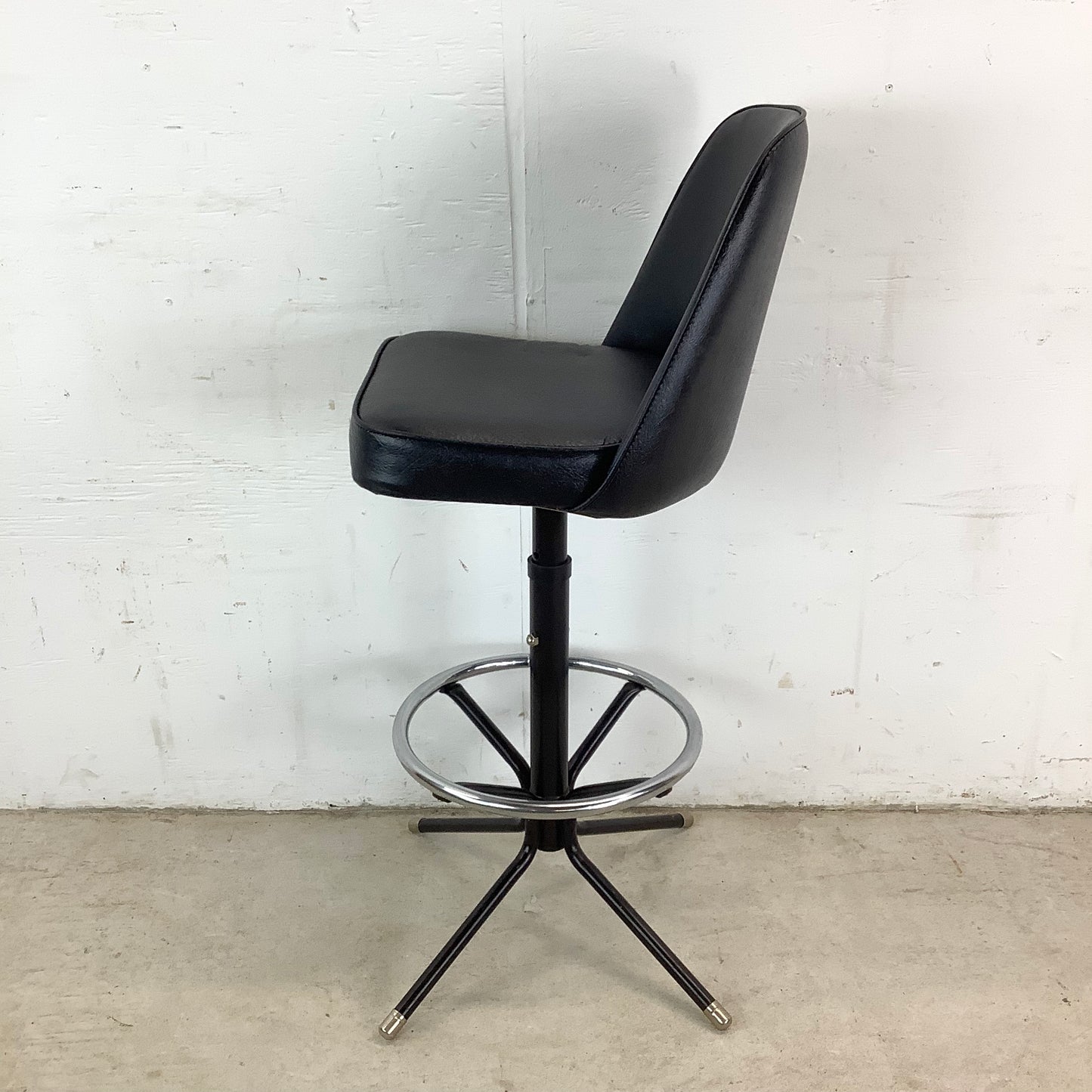 Mid-Century Swivel Barstool
