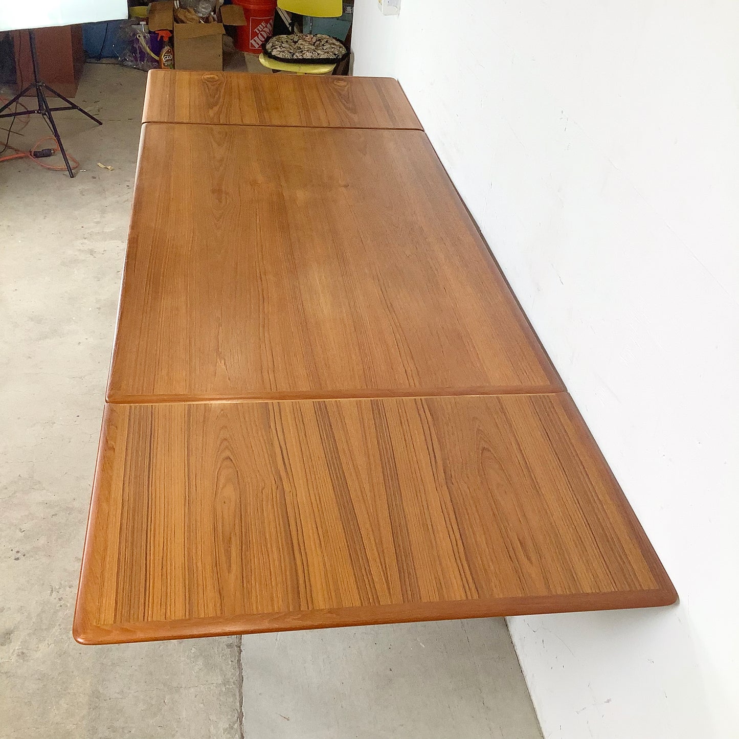 Mid-Century Danish Teak Dining Table with Draw Leaves by Skovmand & Andersen for Moreddi