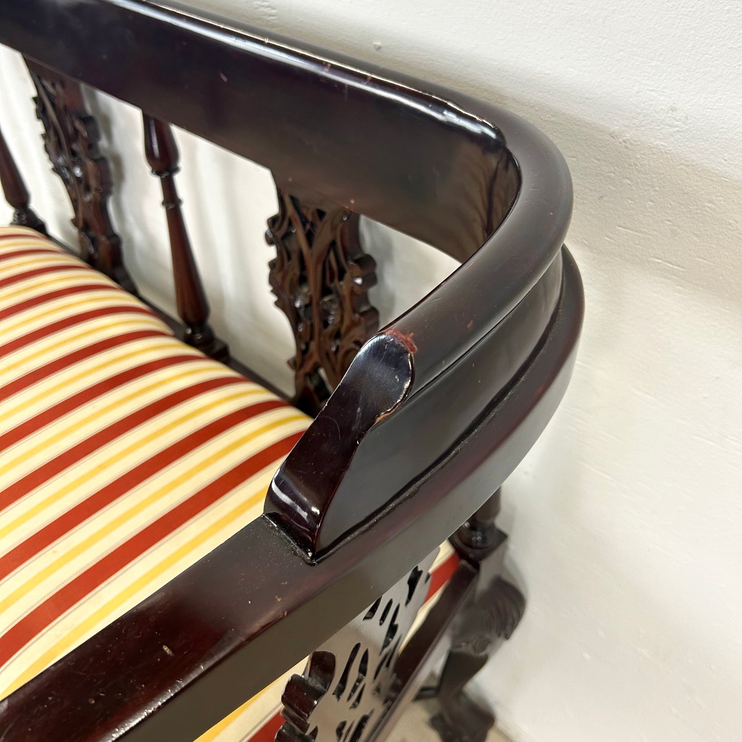 Chippendale Two Seat Settee