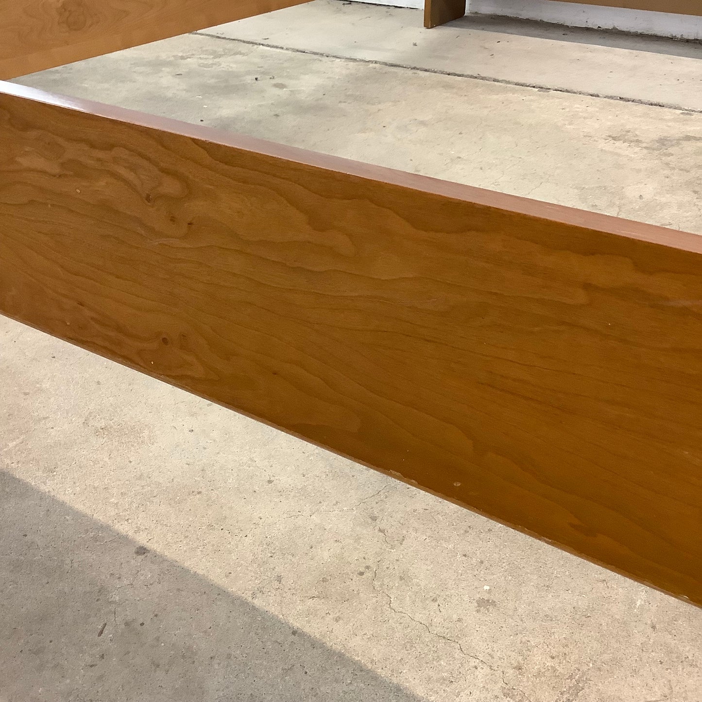 Vintage Mid-Century Bed Frame with Storage- Full