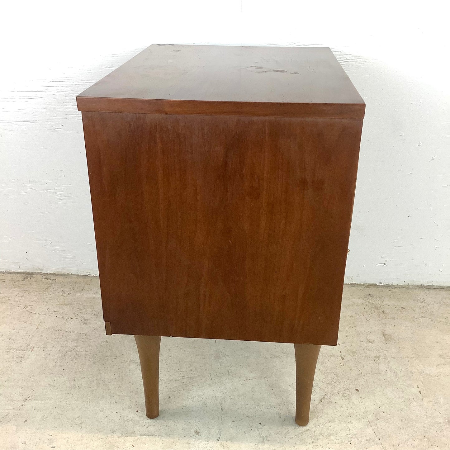 Mid-Century Single Drawer Nightstand