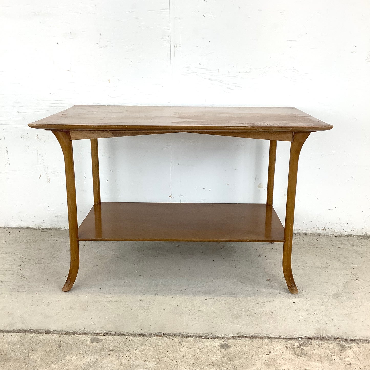 Distinctive Mid-Century Side Table attr. T.H. Robsjohn-Gibbings